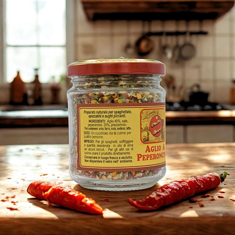 Insaporitore aglio e peperoncino 100gr - SELEZIONE COMAND