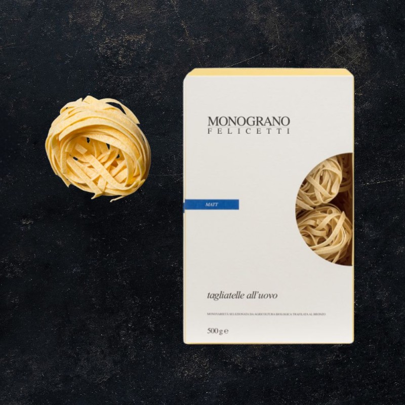 Tagliatelle all'uovo MONOGRANO MATT 500gr - PASTIFICIO FELICETTI