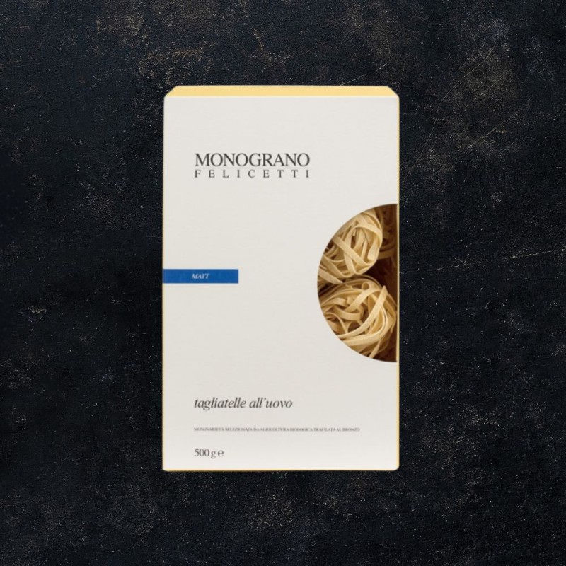 Tagliatelle all'uovo MONOGRANO MATT 500gr - PASTIFICIO FELICETTI