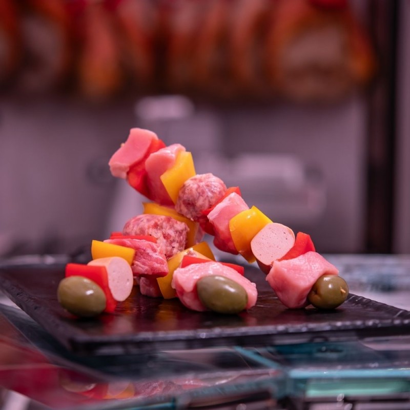 Spiedini di maiale "Speciali" - 4pz circa 750gr - SELEZIONE COMAND