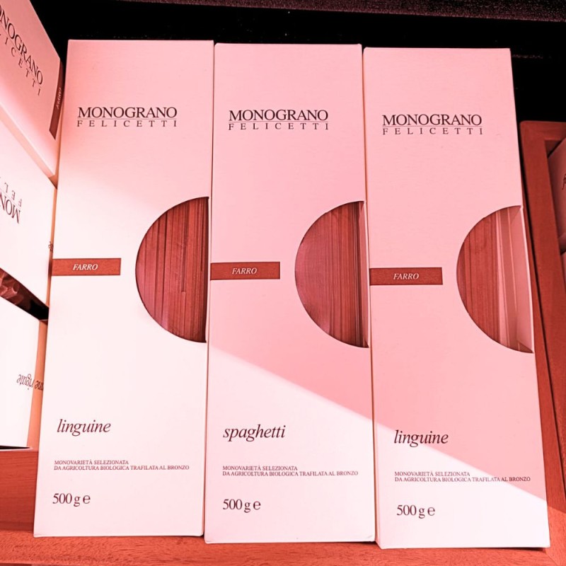 Spaghetti MONOGRANO al farro 500gr - PASTIFICIO FELICETTI